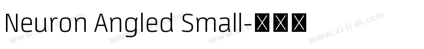 Neuron Angled Small字体转换